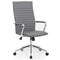 Officesource Ridge Collection Executive High Back Task Chair w/Chrome Frame and Ribbed Back 05RG2QHAVGR - alternate 1